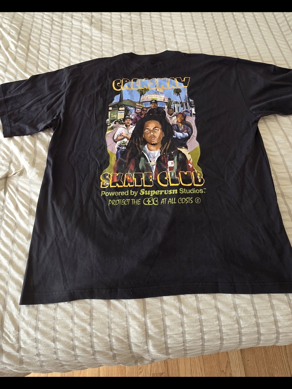 Skate Club Graphic Tee - Black